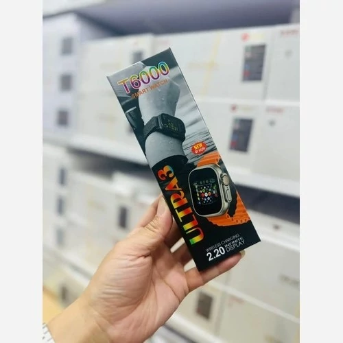 ساعت هوشمند مدل T6000 Ultra3 با بدنه آلومینیومی