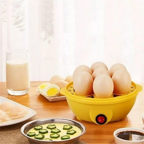 تخم مرغ پز برقی مدل EGG POACHER ظرفیت ۷ عددی با بدنه پلاستیک