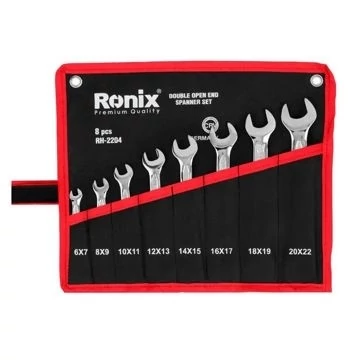آچار سری 8 عددی دو سر تخت رونیکس RH-2204