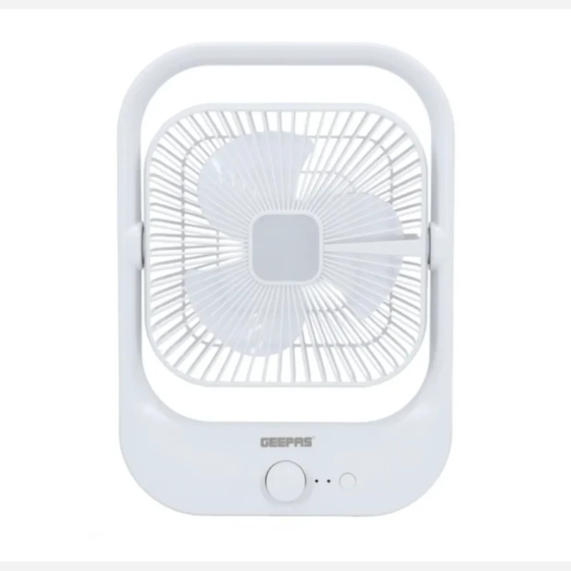 پنکه شارژی جیپاس مدل GF21162 با نور LED