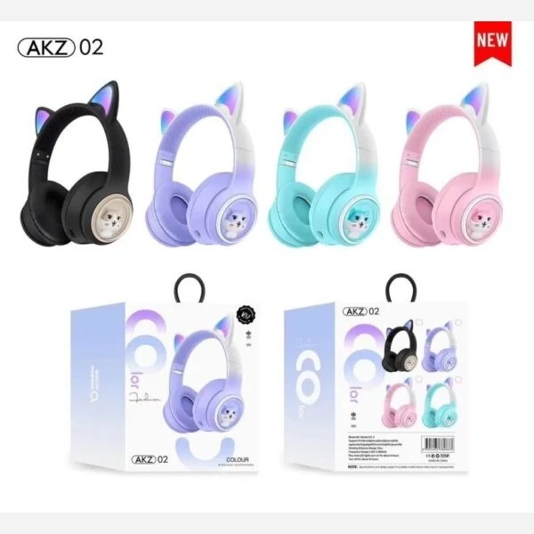 هدفون بی سیم مدل AKZ 02