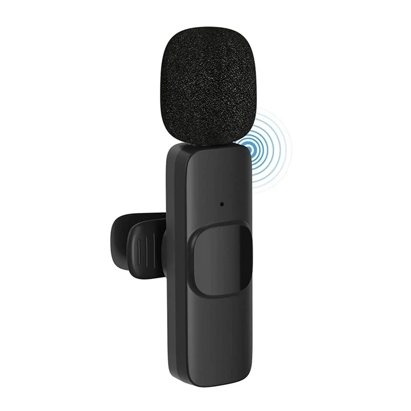 میکروفن یقه ای بی سیم مدل K9 Type-C با تبدیل Lightning.