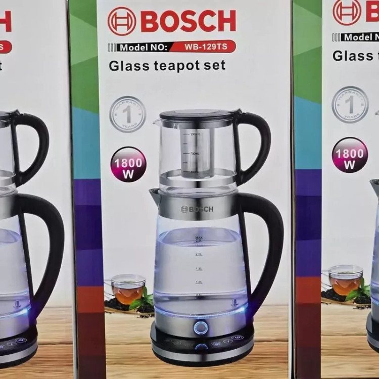 چای ساز لمسی بوش روهمی (طراحی زیبا) WB-129TS