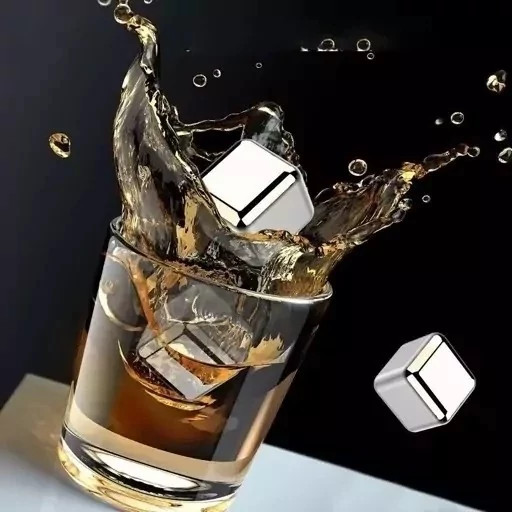 یخ استیل مکعبی ۸ عددی