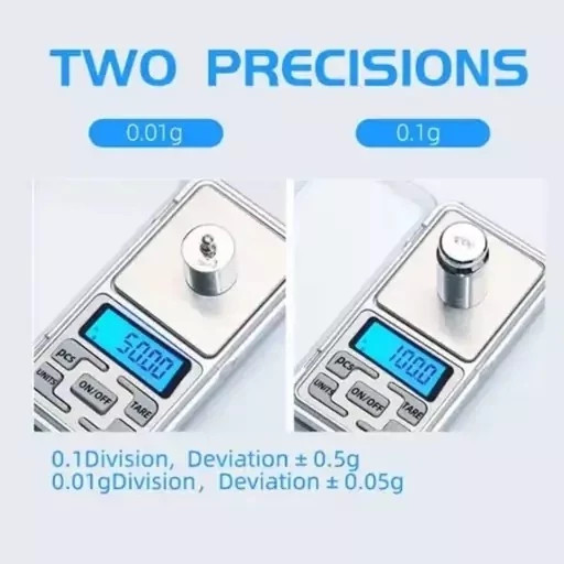 ترازو دیجیتال جیبی مدل MH-200 ظرفیت ۲۰۰ گرم