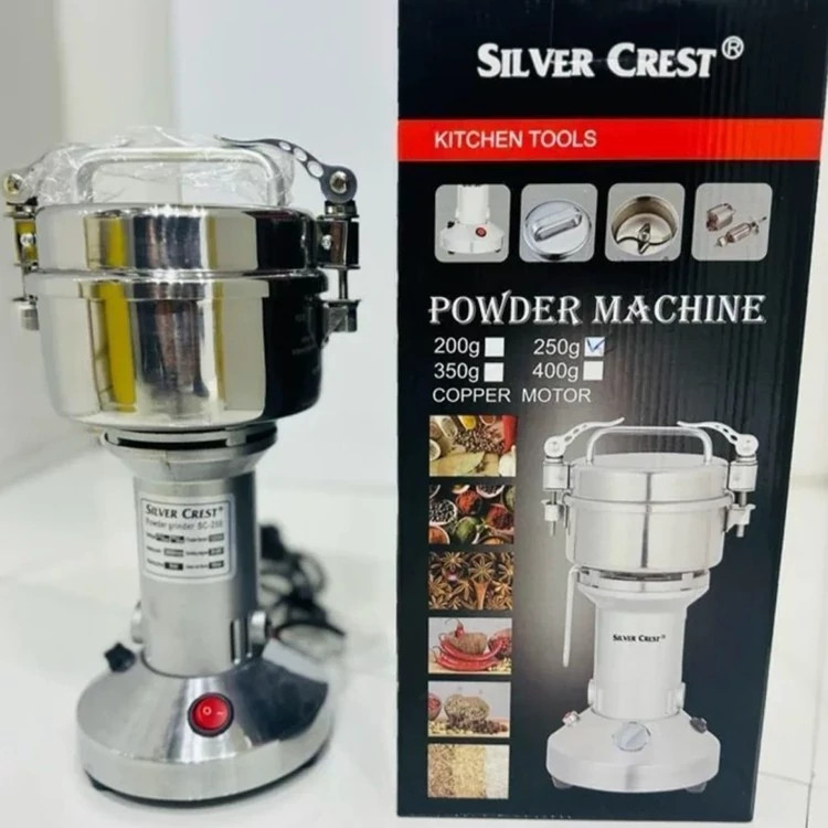 آسیاب صنعتی سیلور کرست مدل SC-1250 ظرفیت ۲۵۰ گرم ۱۲۰۰ وات
