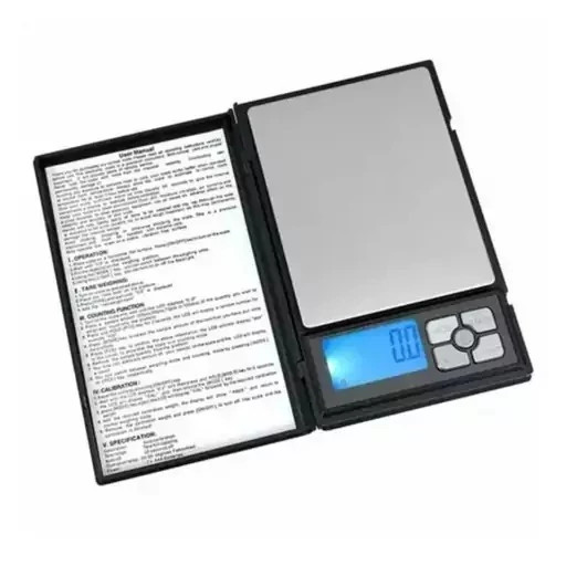 ترازو دیجیتال نوت بوک مدل 1108-5 ظرفیت ۵۰۰ گرم دقت ۰.۰۱ گرم