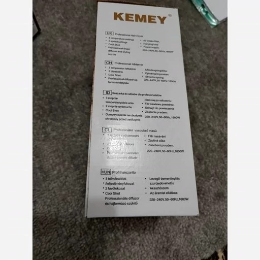 سشوار مسافرتی کیمی مدل KM-6833