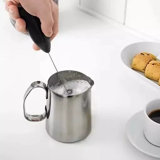 همزن دستی قهوه و شیر مدل F-015 بسته ۲۰۰ تایی باطری خور