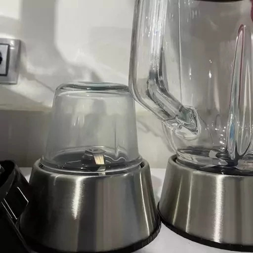 غذاساز چندکاره بلک کوکر مدل BC-FP344 با بدنه استیل و ۲ سرعته
