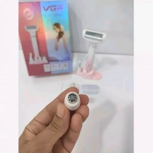 ماشین اصلاح وی جی آر مدل VGR 611 سه کاره ضد آب با تیغه استیل