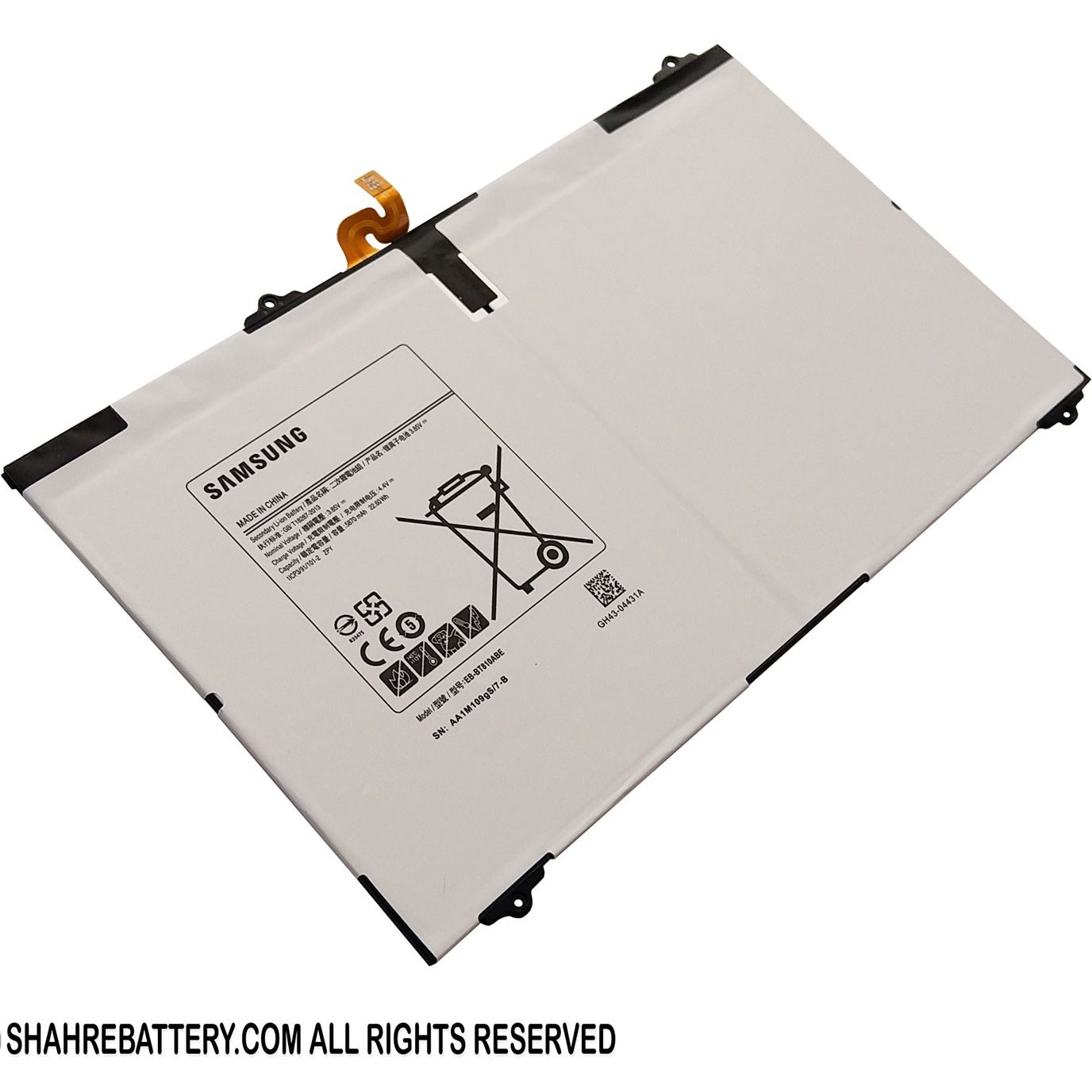باتری اصلی تبلت سامسونگ Galaxy Tab S2 9.7 810 T815 مدل EB-BT810ABE