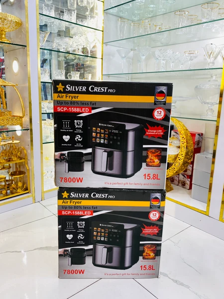 سرخ کن بدون روغن سیلور کرست 15.8 لیتر مدل SCP-1588LED