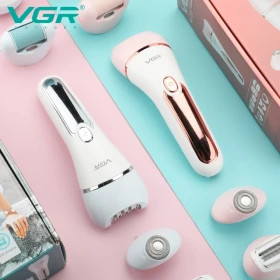 اپیلاتور ۶ کاره وی جی آر مدل V-733 ضد آب