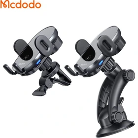 پایه نگهدارنده و شارژر وایرلس مک دودو مدل CH-1600 ظرفیت ۱۵ وات