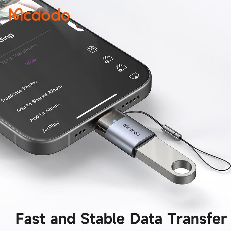 تبدیل OTG مک دودو مدل OT7390 به لایتنینگ