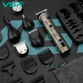 ماشین اصلاح وی جی آر مدل V-106 با تکنولوژی برش مستقیم و استیل ضد زنگ