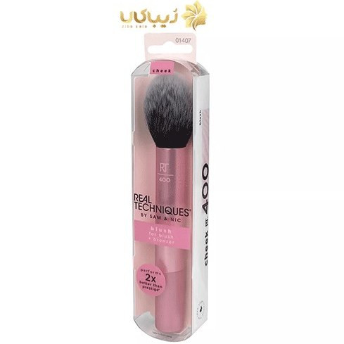 براش آرایشی ریل تکنیک مدل RT400 مخصوص رژگونه و برنزر