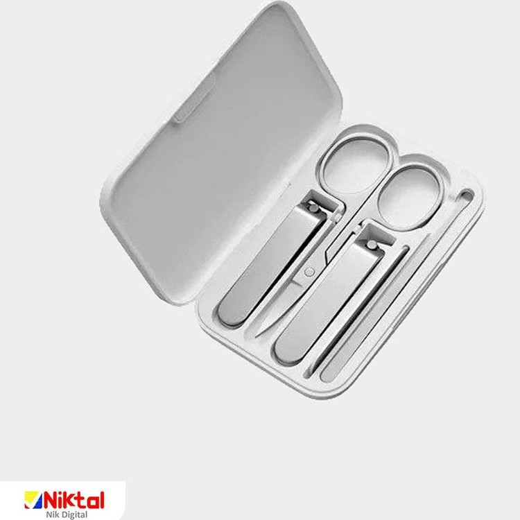 ست مانیکور و ناخن گیر شیائومی مدل MJZJD002QW بسته ۵ عددی