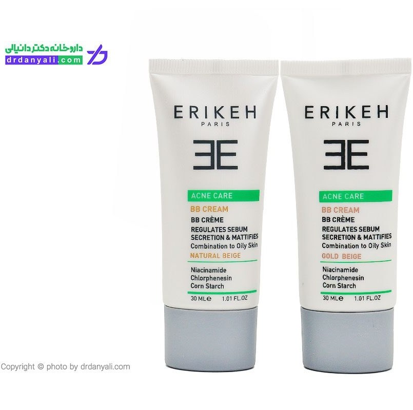 بی بی کرم اریکه مدل Acne Care حجم ۳۰ میلی لیتر مناسب پوست چرب و مختلط