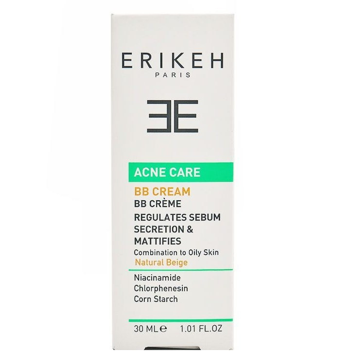 بی بی کرم اریکه مدل Acne Care حجم ۳۰ میلی لیتر مناسب پوست چرب و مختلط