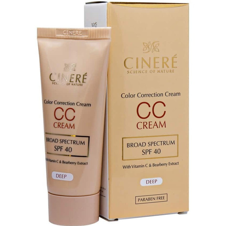 سی سی کرم سینره SPF40 حجم ۴۰ میلی لیتر مناسب انواع پوست