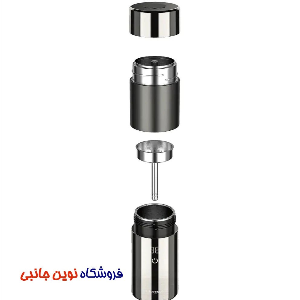 اسپرسوساز شارژی لپرسو مدل LPRJCM02SL با قابلیت کفسازی