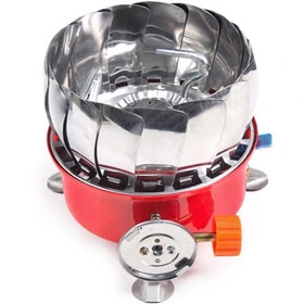 اجاق سفری کوار مدل K203 با ۱۰ عدد سر شعله
