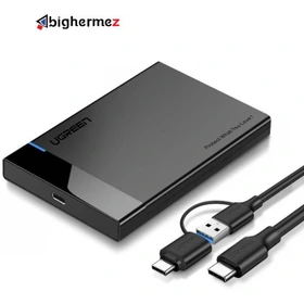 باکس هارد یوگرین مدل US221 ظرفیت ۲.۵ اینچ USB 3.1