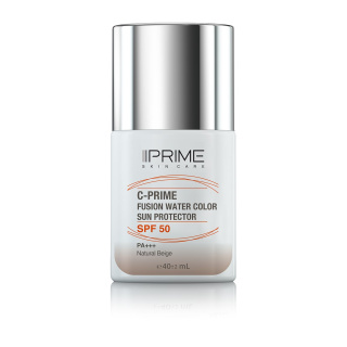 کرم ضد آفتاب فلوئیدی رنگی پرایم با SPF50 دارای ویتامین C حجم 40میلی لیتر