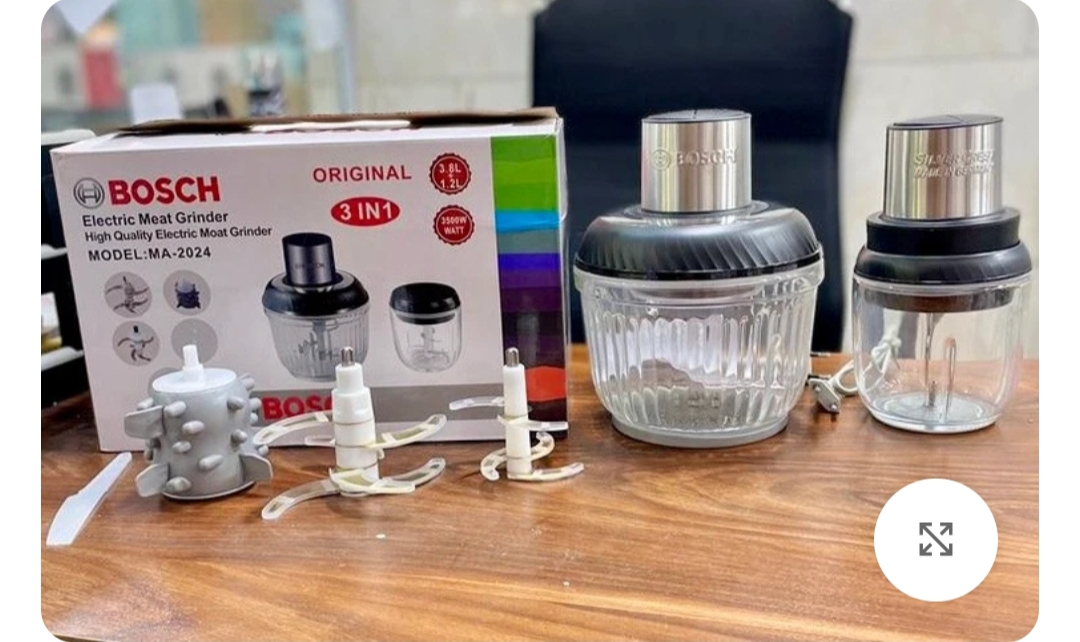 خردکن و آسیاب دوقلو بوش- قدرت 3500W وات- کد ۷۰۰۶