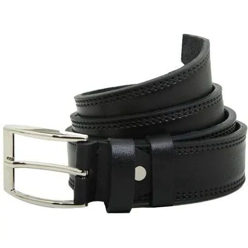 ست هدیه مردانه سه تکه شامل کفش کتانی راحتی، کیف دوشی پاسپورتی و کمربند چرم صنعتی