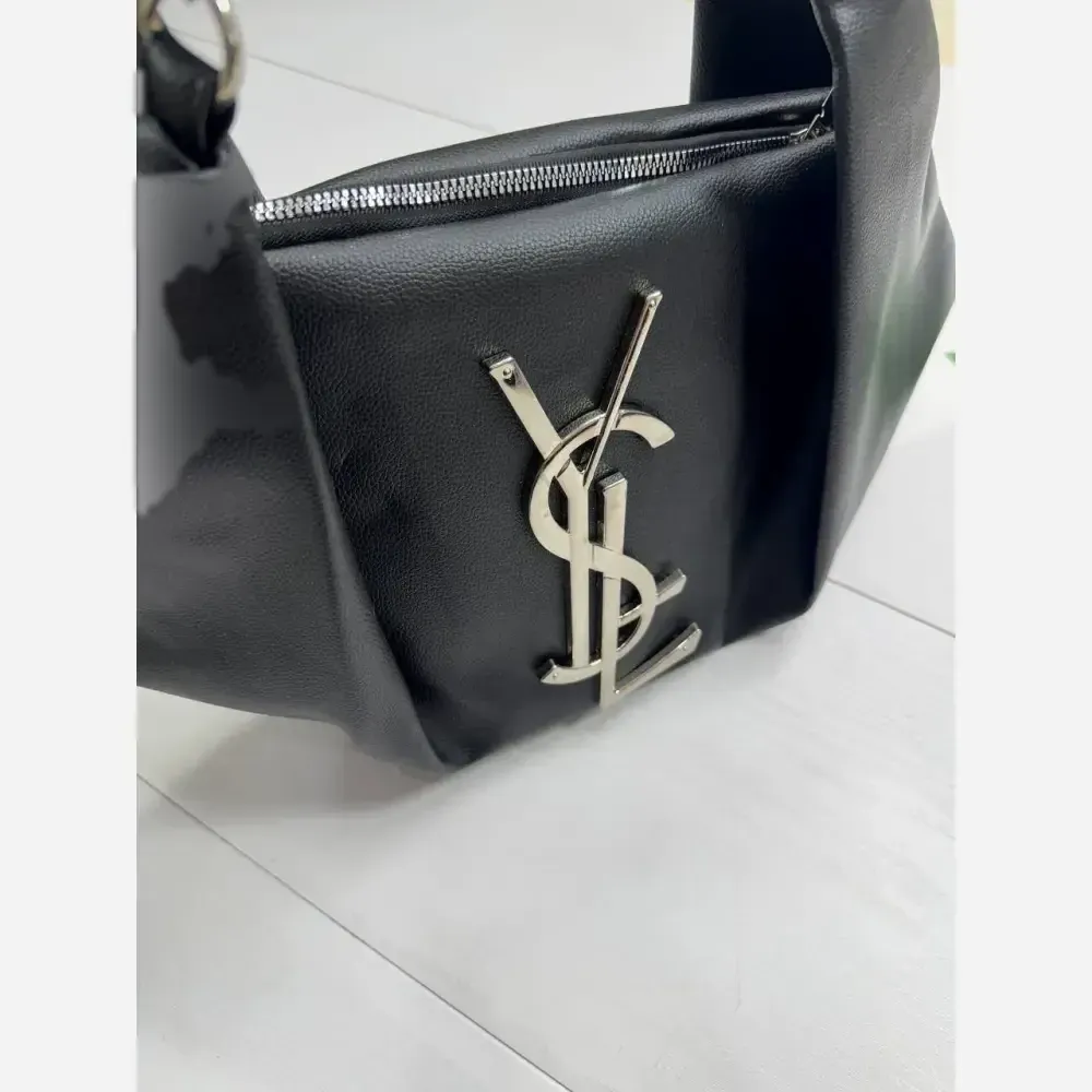 کیف یاشیل چرم باکیفیت طلایی نقره ای سایز آزاد 50*25 سانت