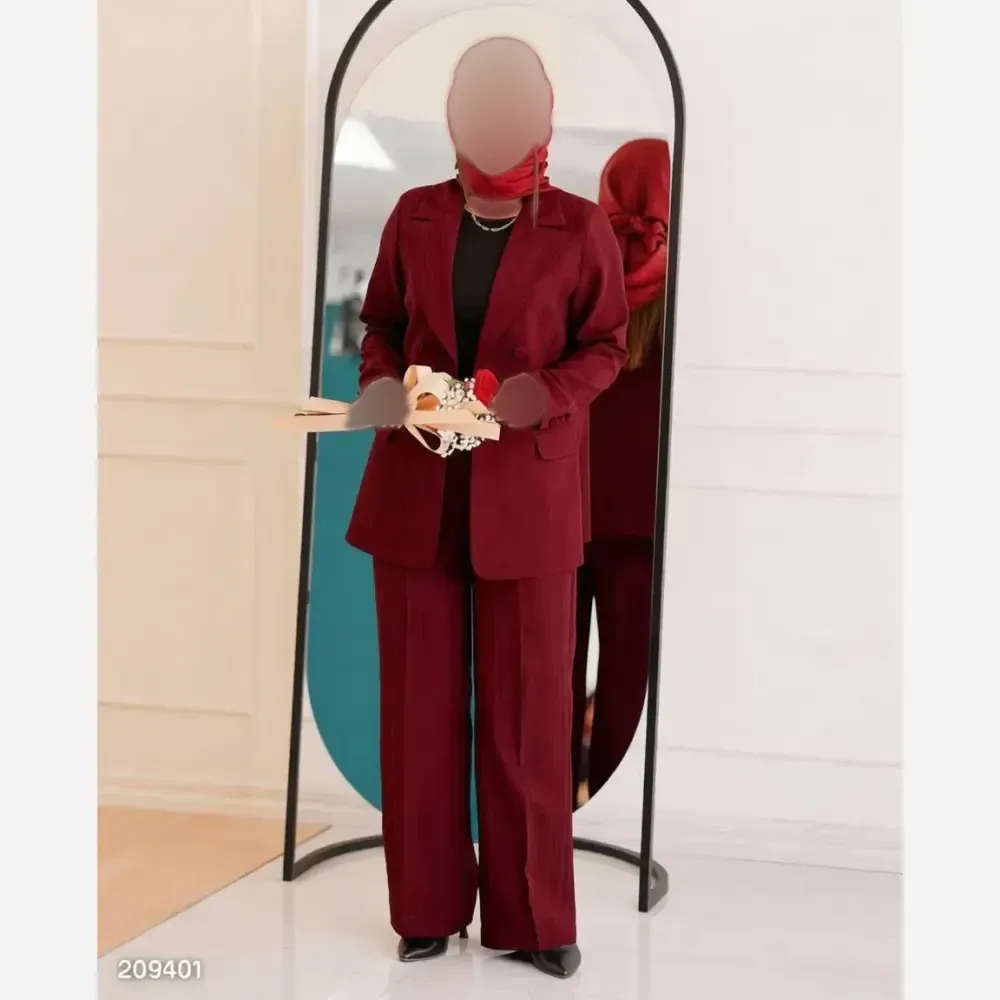 کت شلوار زنانه شانتون صوفیا فری سایز 38 تا 48