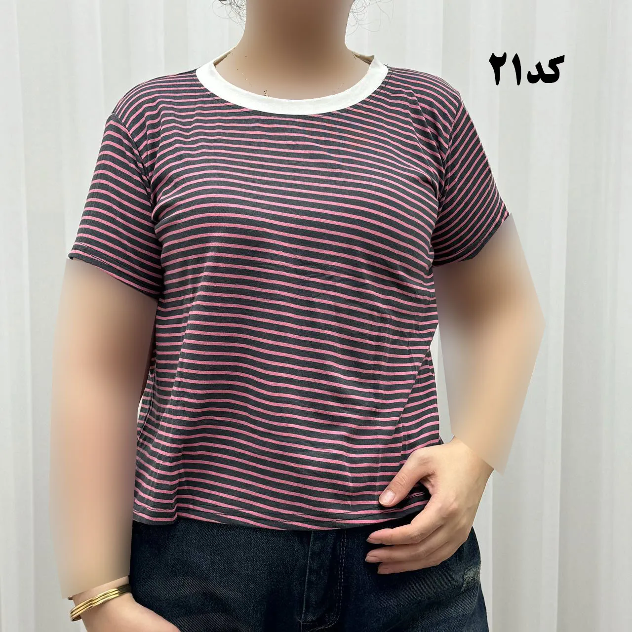 کراپ لش وارداتی Esmara کد 1190 سایزبندی M L XL XXL قد 52-55 سانت بدون آبرفت و رنگ رفت