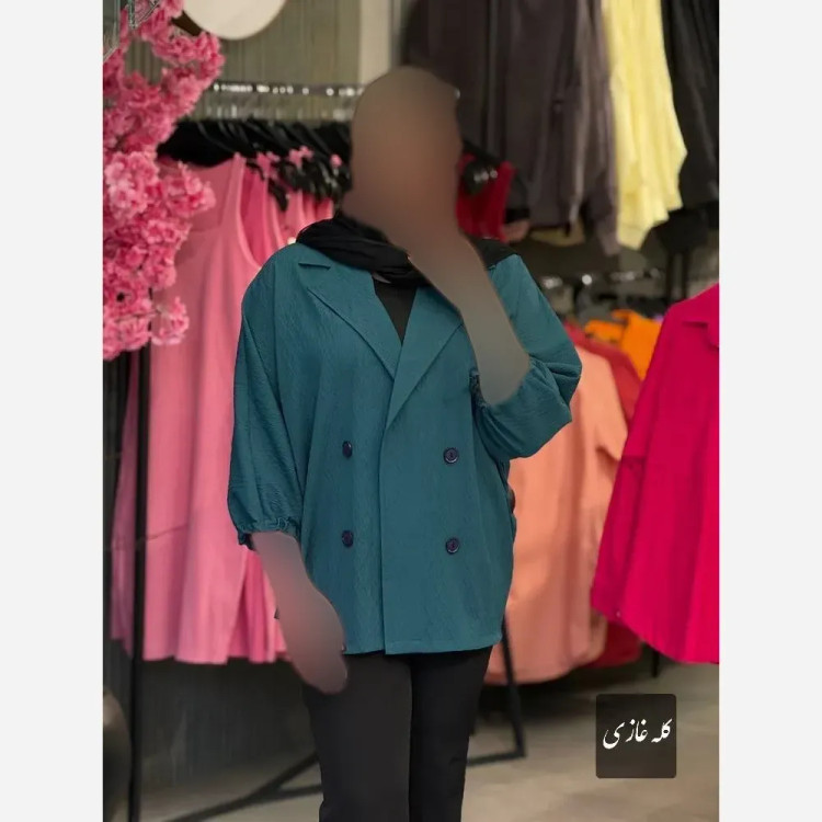 مانتو اسپرت تابستانه مدل مائده جنس آیوا فری سایز تا 48