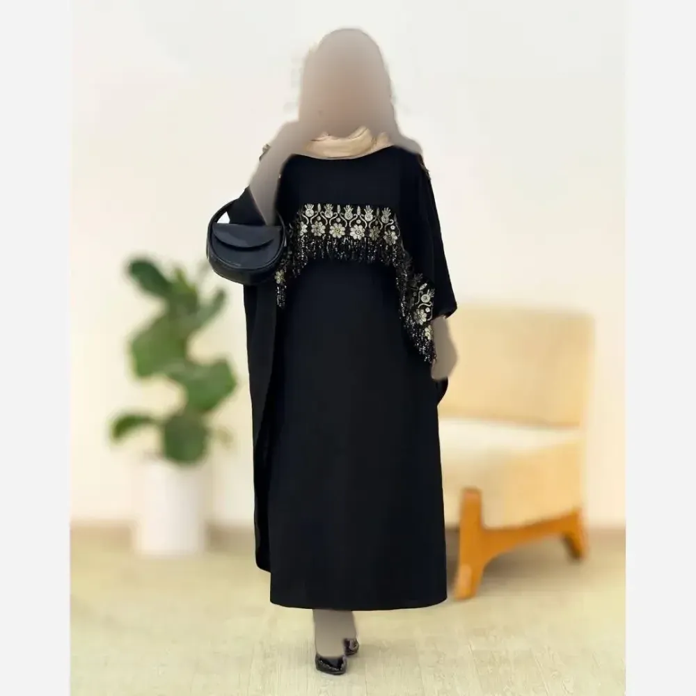 ست پیراهن و رویه زنانه جنس کرپ بوگاتی فری سایز 38 تا 48