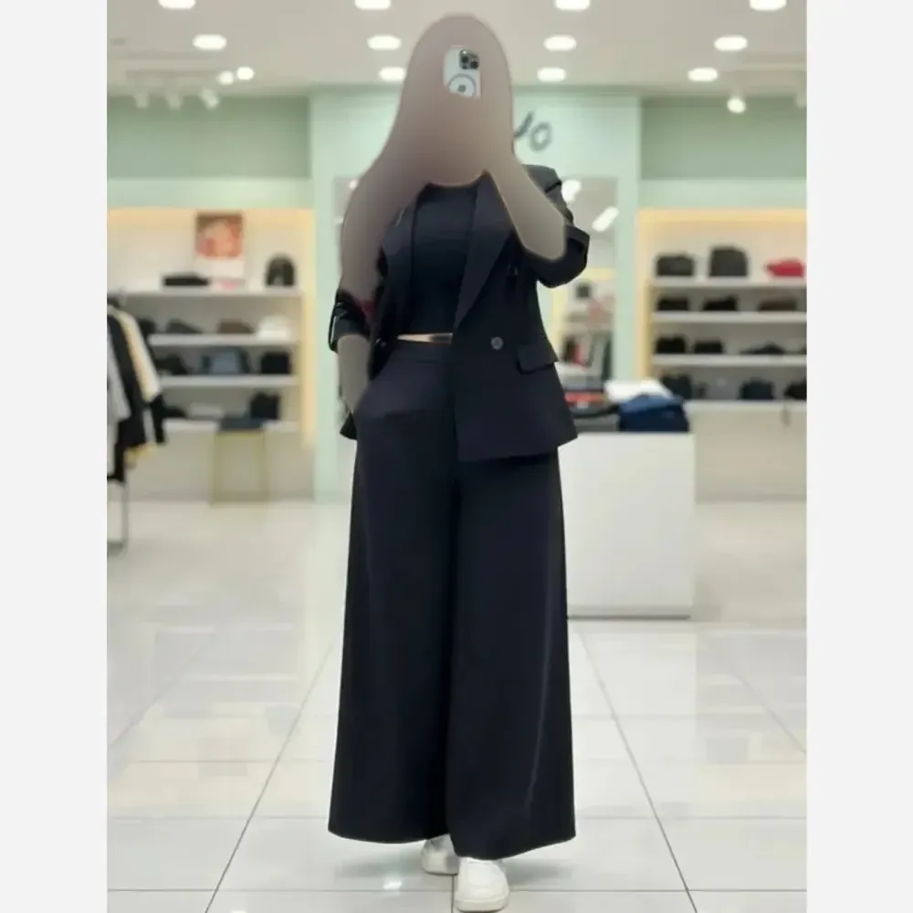 ست کت و شلوار زنانه مدل سارینا جنس لنین درجه یک