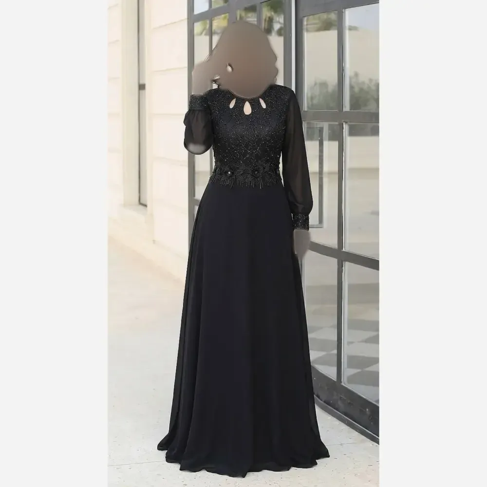 پیراهن مجلسی زنانه ساتن تافته مدل لاله دامن پرچین کاپدار سایز 36 تا 52