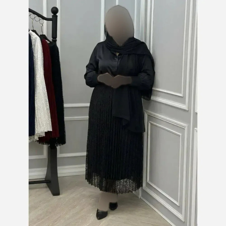 ست تیشرت و شلوار زنانه مدل پرنس جنس ویسکوز کش سایز فری 38 تا 48