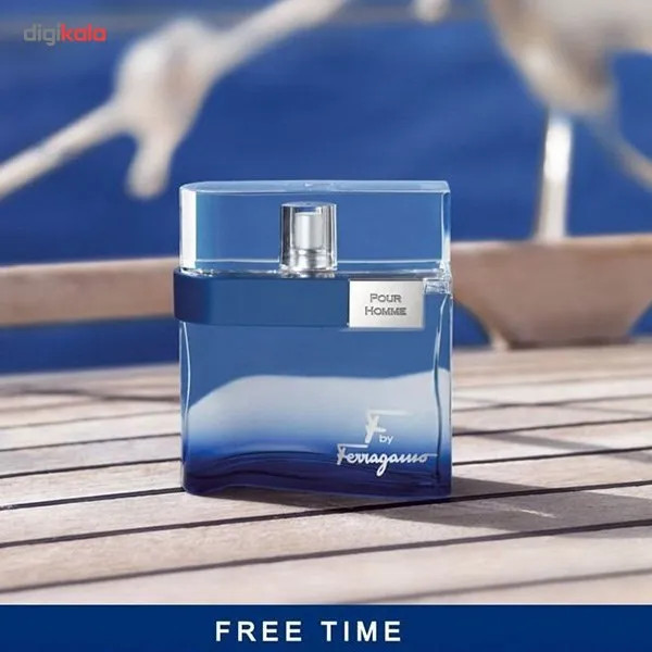 ادو تویلت مردانه سالواتوره فراگامو مدل F By Ferragamo Free Time حجم 100 میلی لیتر