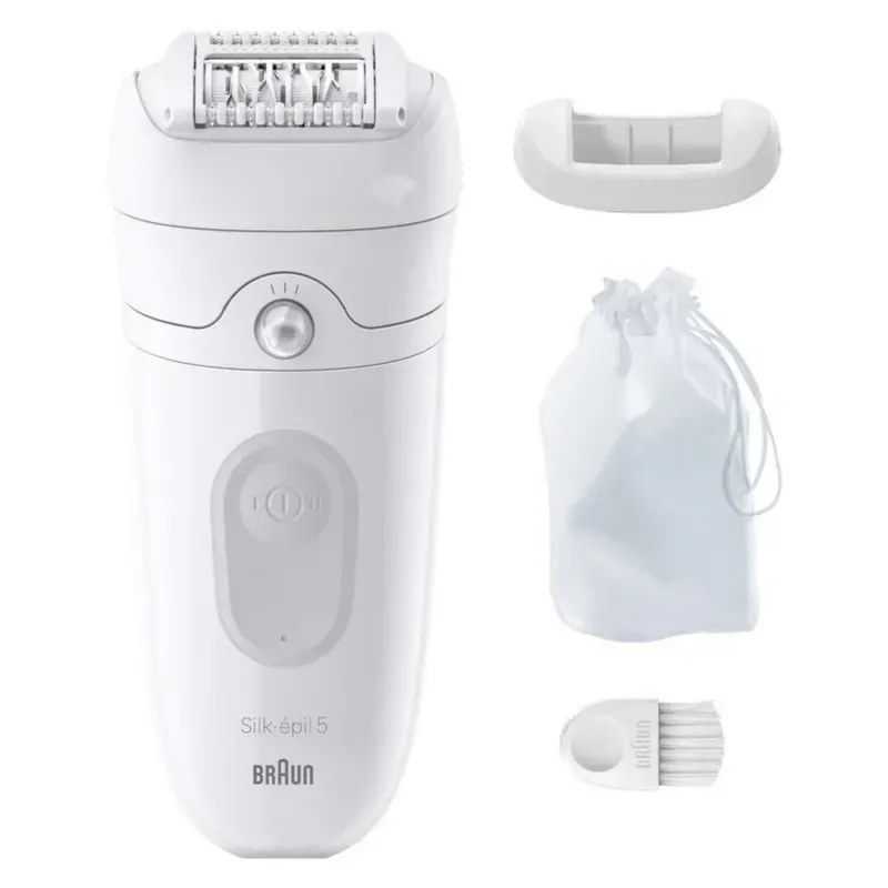 اپیلاتور براون مدل Silk-épil 5 سری SE5011 با قابلیت استفاده خشک و مرطوب