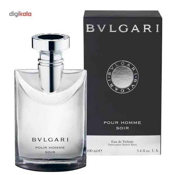 ادو تویلت مردانه بولگاری مدل Pour Homme Soir حجم 100 میلی لیتر