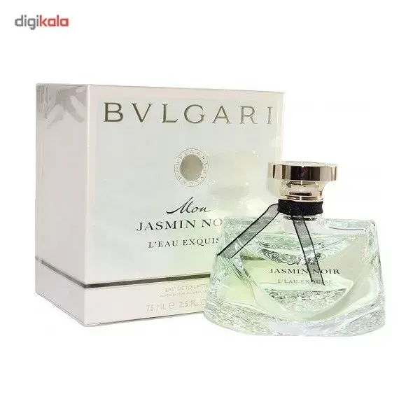 ادو تویلت زنانه بولگاری مدل Mon Jasmin Noir L'Eau Exquise حجم 75 میلی لیتر