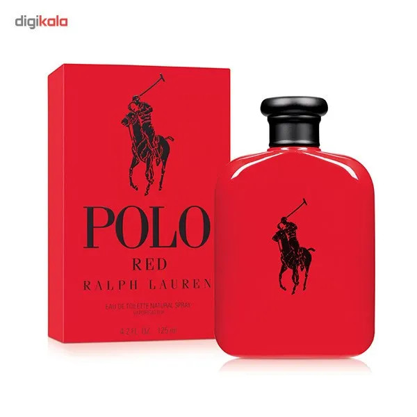 ادو تویلت مردانه رالف لورن مدل Polo Red حجم 125 میلی لیتر