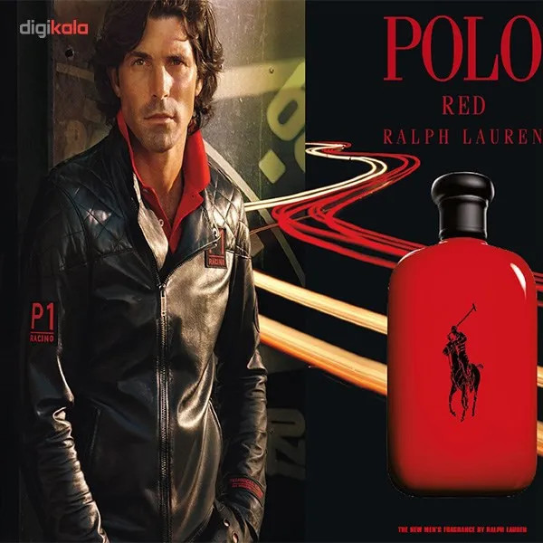 ادو تویلت مردانه رالف لورن مدل Polo Red حجم 125 میلی لیتر