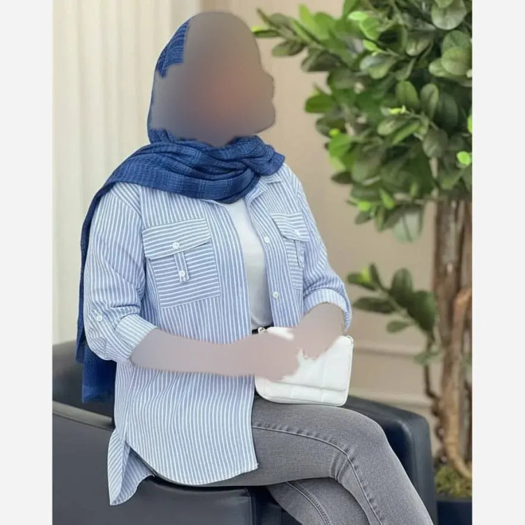 شومیز نگین دار زنانه جنس ینزی فری سایز رنگی پاستیلی