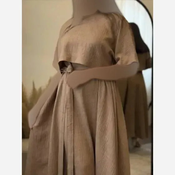 کت و شلوار زنانه مدل عروسک جنس مازراتی شلوار بگ سایز فری تا 48