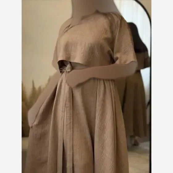 کت و شلوار زنانه مدل عروسک جنس مازراتی شلوار بگ سایز فری تا 48