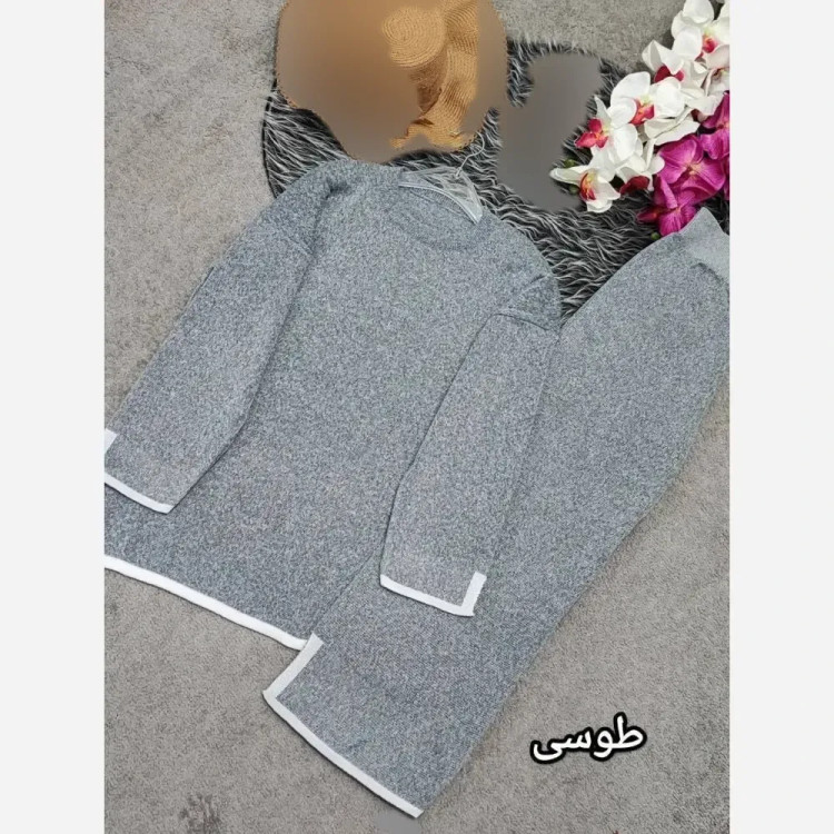 تیشرت باکسی ترند نخ پنبه مشکی فری سایز